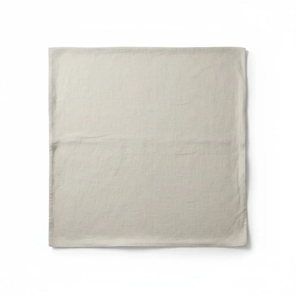 Pottery Barn Tan Linen 72x72 in Shower Curtain Minimalist Classic Farmhouse